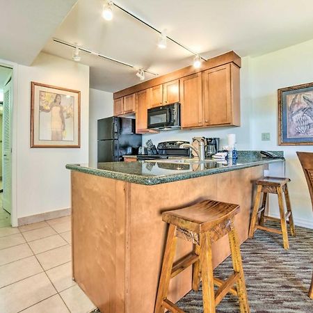 Cute Beachfront Condo With Lanai And Resort Pools Kahana Exteriör bild