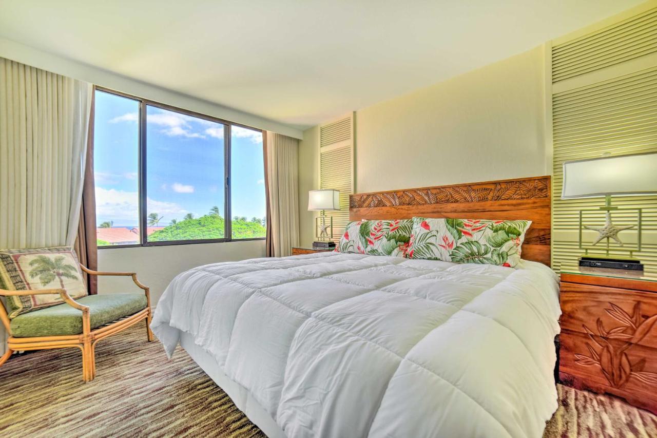 Cute Beachfront Condo With Lanai And Resort Pools Kahana Exteriör bild