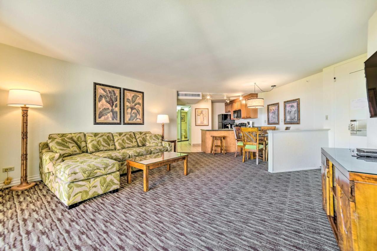 Cute Beachfront Condo With Lanai And Resort Pools Kahana Exteriör bild
