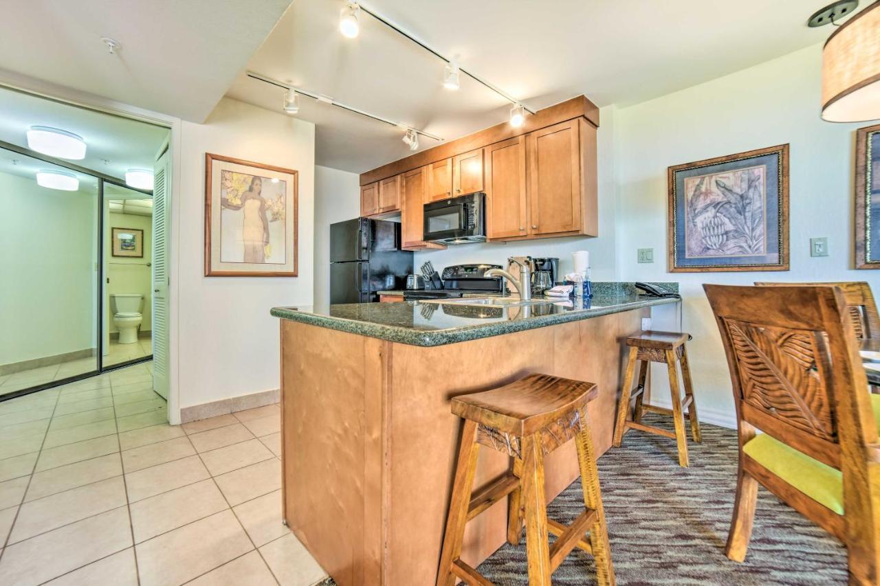 Cute Beachfront Condo With Lanai And Resort Pools Kahana Exteriör bild